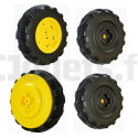 4 John Deere Dual Force Hinterräder oder Ground Force/Loader 12V Peg-Pérego Zwillingsräder PEG-PEREGO