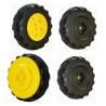 4 John Deere Dual Force rear wheels or Ground Force/Loader 12V Peg-Pérego twin wheels SARP9446J+KD/SNY