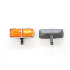 1 Orange light for roll bar with chrome surround Gaucho and Superpower Peg-Pérego ASGI0031GPMA