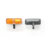 1 Luz naranja para barra antivuelco con contorno cromado Gaucho y Superpower P...