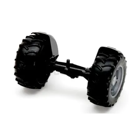 Eje delantero para tractores BRUDER serie 2000 CASE, DEUTZ, MF