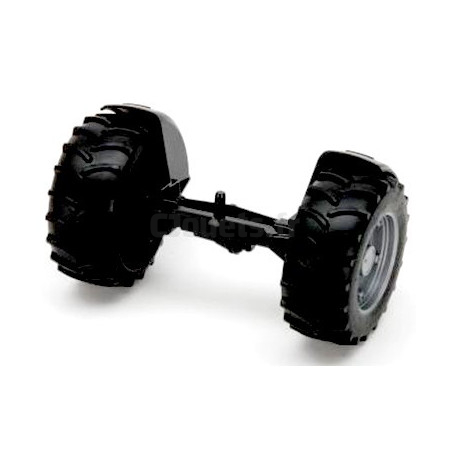 Front axle for BRUDER tractors 2000 series CASE, DEUTZ, MF