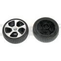 2 Rear Wheels for Golf GTI Electric 12 volts