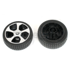 2 Rear Wheels for Golf GTI Electric 12 volts GOLF-RAR