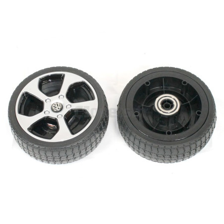 2 Front Wheels for Golf GTI Electric 12 volts