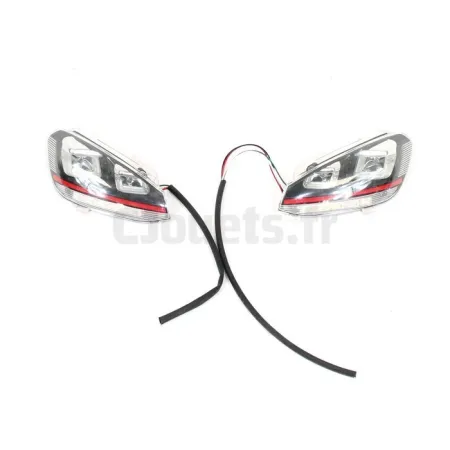 Koplampen voor Golf GTI Elektrisch 12 volt