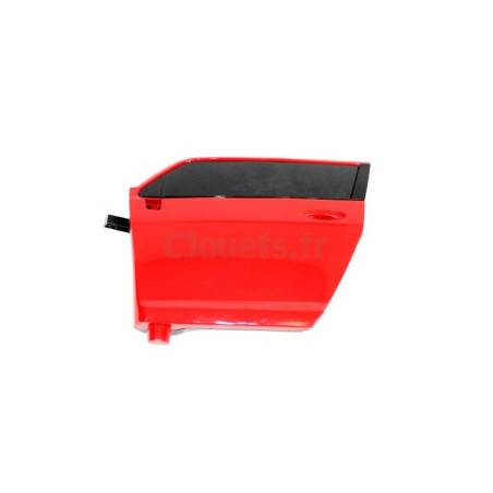 Porte Gauche Rouge pour Golf GTI Electrique 12 volts