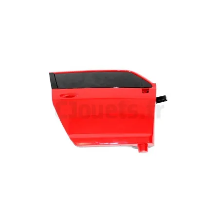 Puerta derecha roja para Golf GTI eléctrico 12 voltios