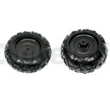 Rear wheels for Buggy RSX 12 Volts