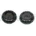 Roues avant pour Buggy RSX 12 Volts