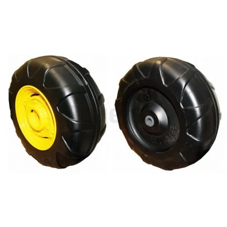 2 Ruedas delanteras JOHN DEERE Power Pull 12V Peg-Pérego