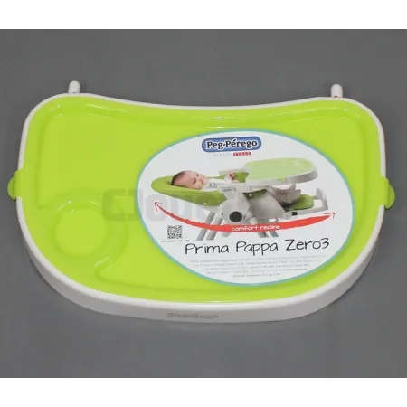 Estante blanco/verde para trona Prima Pappa Zero 3 Peg-Pérego