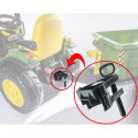 Attelage Tracteur John Deere Peg-Pérego pour remorque Rolly Toys PEG-PEREGO