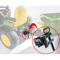 John Deere Peg-Pérego Traktorkupplung für Rolly Toys Anhänger X99100006880