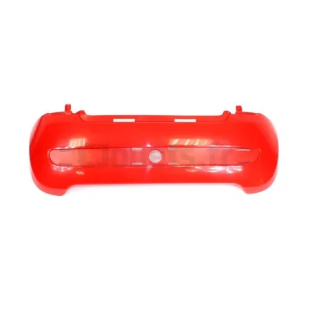 Parachoques trasero rojo para Fiat 500 12V Peg-Pérego