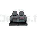 Black seat for Beach Buggy 12 Volts