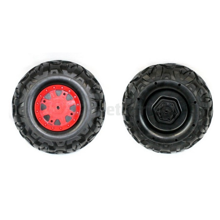 Roue en gomme EVA pour Beach Buggy 12 Volts