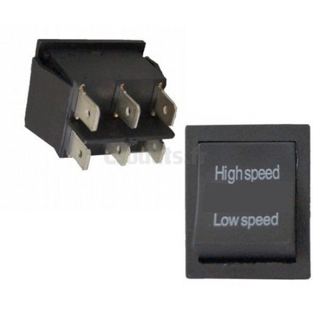 Slow or fast speed switch