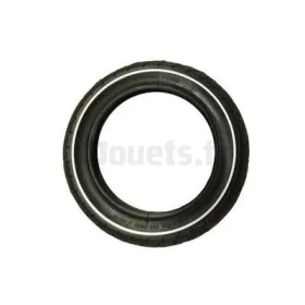 12,5 x 2,25-8 slickband met witte streep voor Berg karts