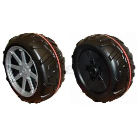 2 ruedas traseras Polaris Ranger RZR de 24 voltios
