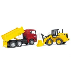 Camión MAN con pala cargadora BRUDER 02752