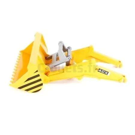 Laadschop voor JCB 4CX dieplepel BRUDER 02428