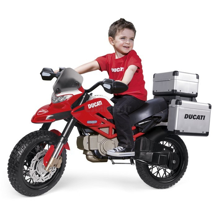 Moto Ducati Enduro Electrique Pour Enfant Volts Peg P Rego