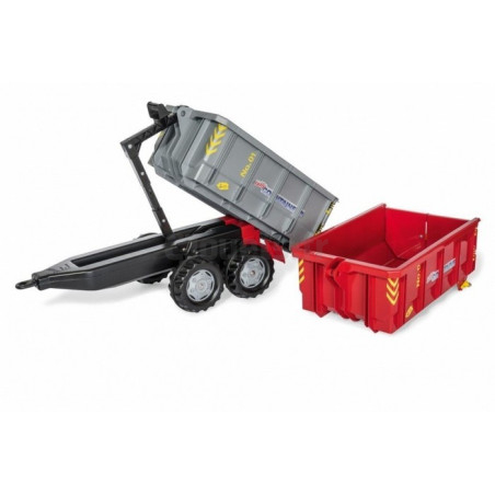 Rolly Toys container trailer