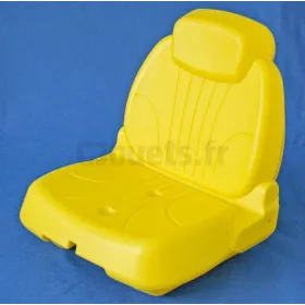Asiento amarillo para tractor Rolly Toys