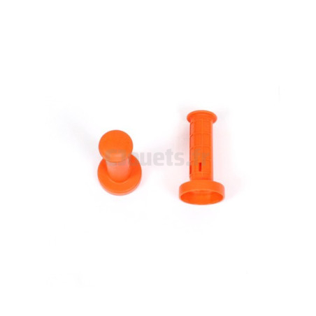 Orange Lenkergriffe CORRAL T-REX Peg-Pérego