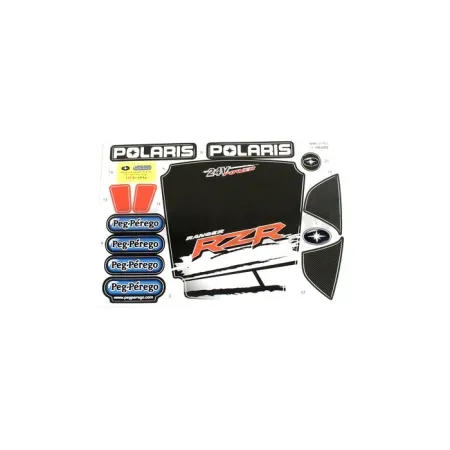 Zelfklevende stickers Polaris Ranger RZR 24 Volts 2015 Peg-Pérego