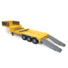 Bruder yellow low bed trailer 42624