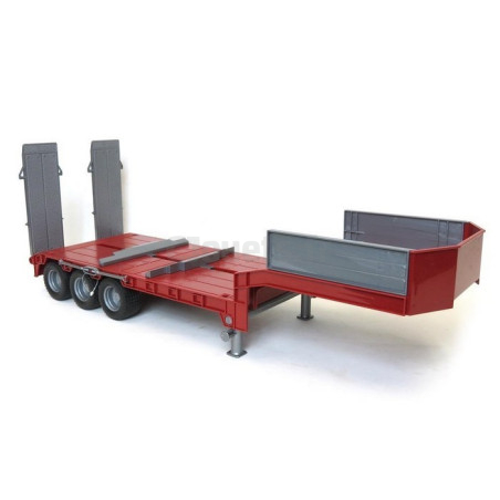 Rouge Bruder Low Bed Trailer