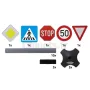 Panneaux de signalisation 5 pièces Modèle A JAMARA