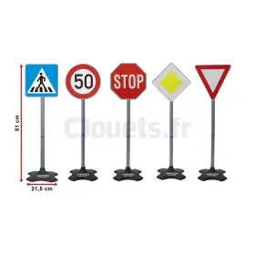 5-delige verkeersborden Model A