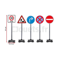 Panneaux de signalisation 5 pièces Modèle B JA460293