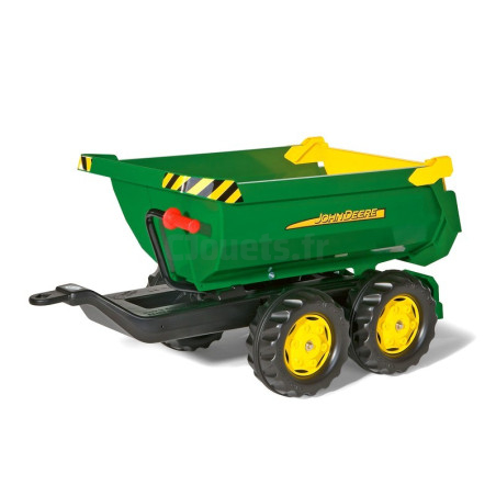 Dvojnápravový sklápací príves John Deere Rolly Toys 122165