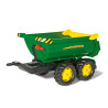 Dvojnápravový sklápací príves John Deere Rolly Toys 122165