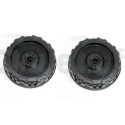 2 rear wheels (without hubcap) For 4x4 618...