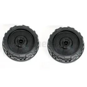 2 Ruedas traseras (sin tapacubos) Para 4x4 618...