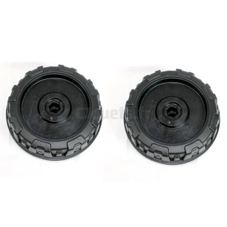 2 rear wheels (without hubcap) For 4x4 618...