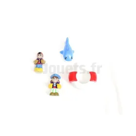 Little Tikes piratenboot figuurtjes en boei