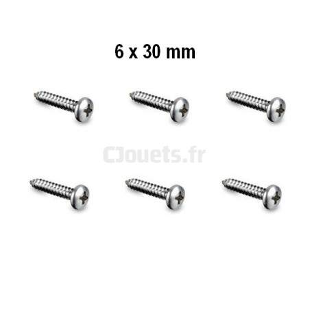 6 x 30mm screws