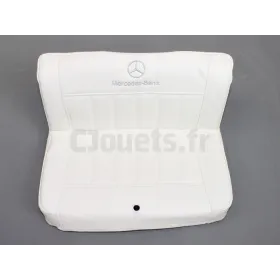 Asiento de cuero blanco para Mercedes 300S Eléctrico 12 voltios