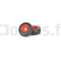 Front wheels for Claas Jaguar 980 Bruder 02134 forage harvester BRUDER (pièces)