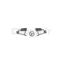 Steering wheel with mirrors for Claas Jaguar 980 Bruder 02134 forage harvester BRUDER (pièces)