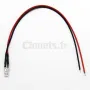 LED Blanco 5mm 12 Voltios