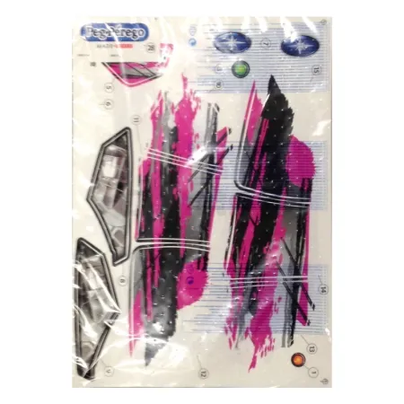Pegatina adhesiva rosa para Quad Polaris Outlaw 12V Peg-Pérego