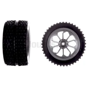 Achterwielen voor Fire Racer 2 Carrera RC