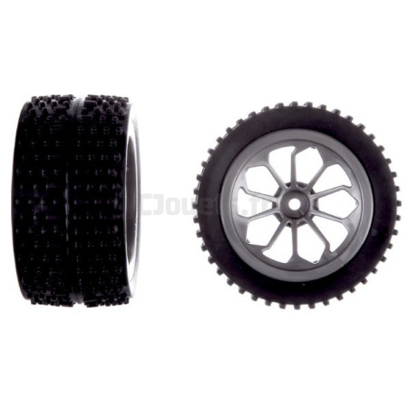 Rear wheels for Fire Racer 2 Carrera RC